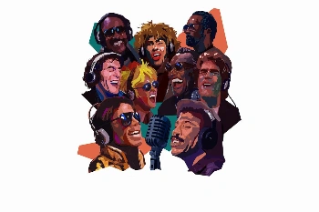 Imagen del cartel que anuncia el documental La gran noche del pop 