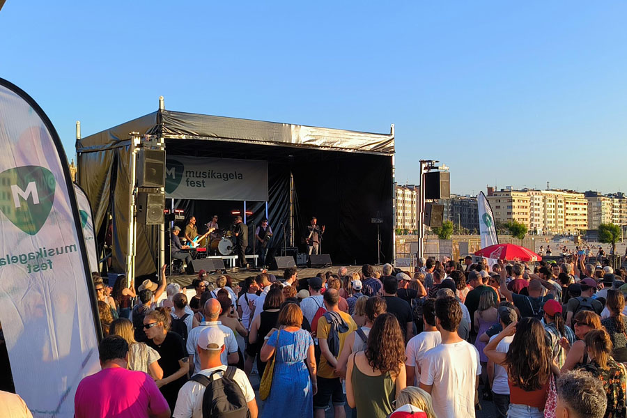 Musikagela Fest 2023 edizioko irudi bat