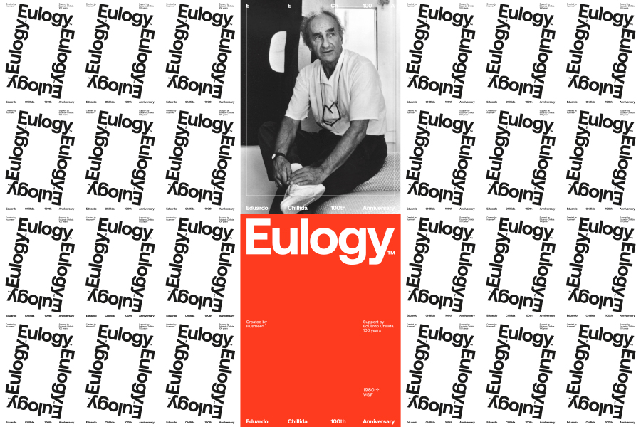 Eulogy erakusketaren kartela