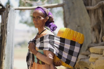 Una mujer de Tigray