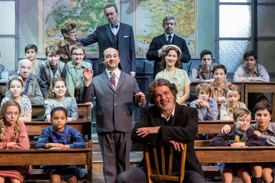Una imagen de la película les choristes