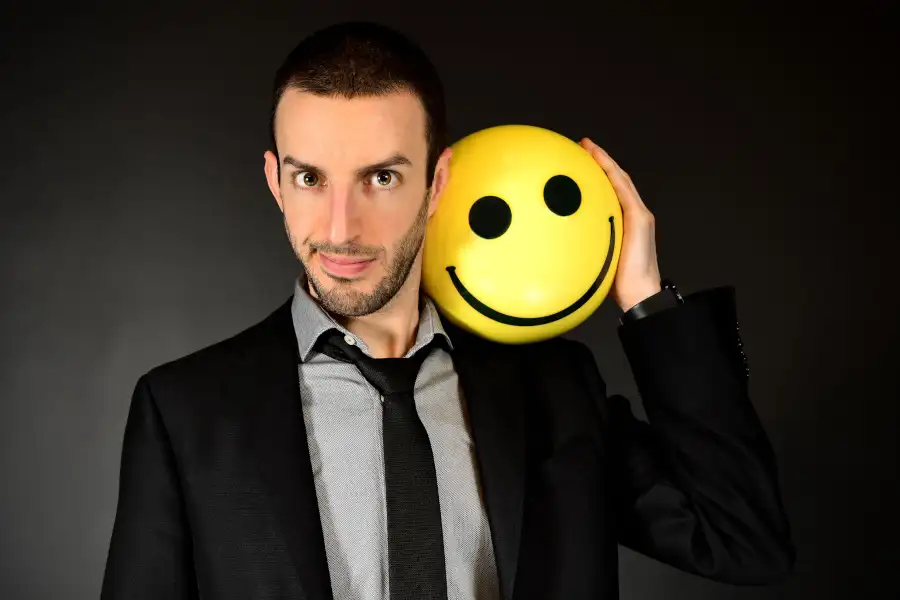 Imagen promocional del espectáculo Smile de Kidam Magoa