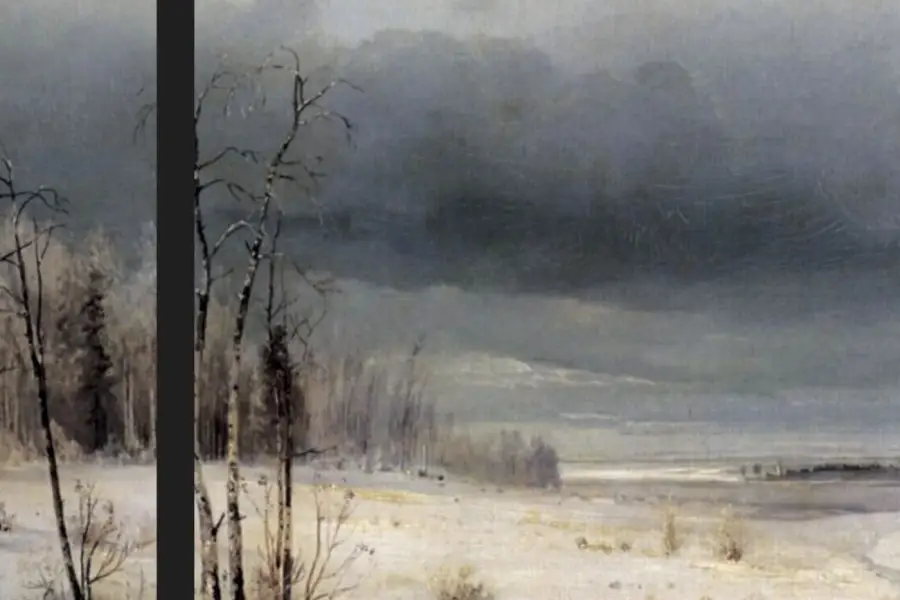 Extracto de la portada de tres tormentas de nieve