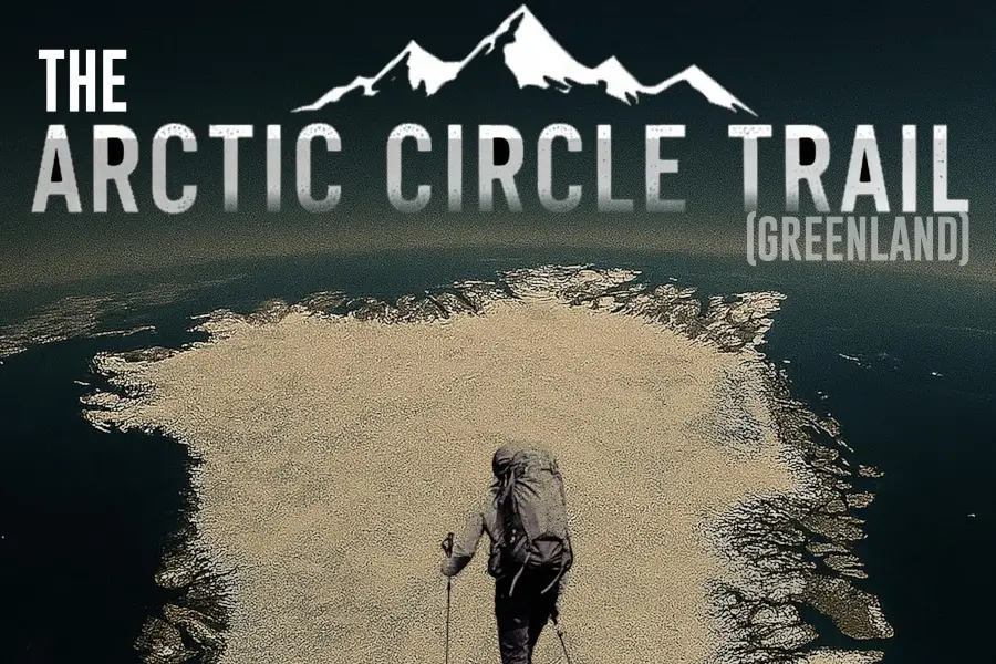 un montañero en The Arctic Circle Trail