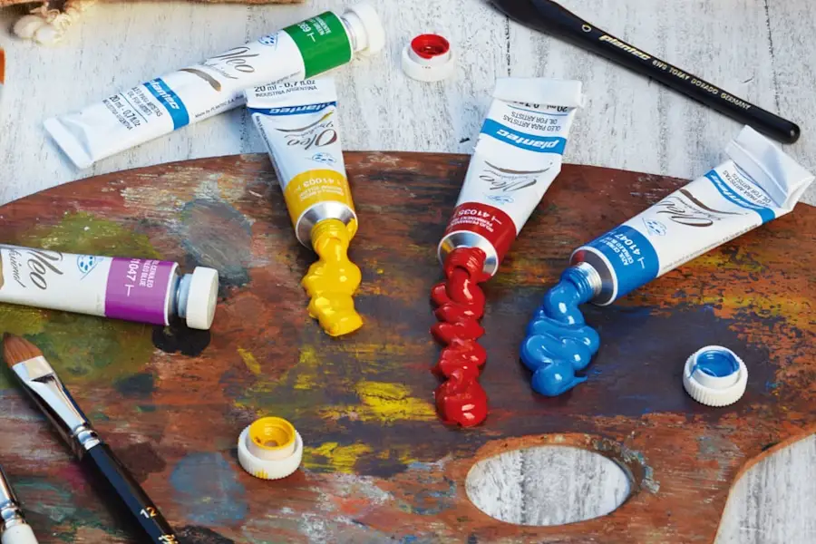 Olio pintura