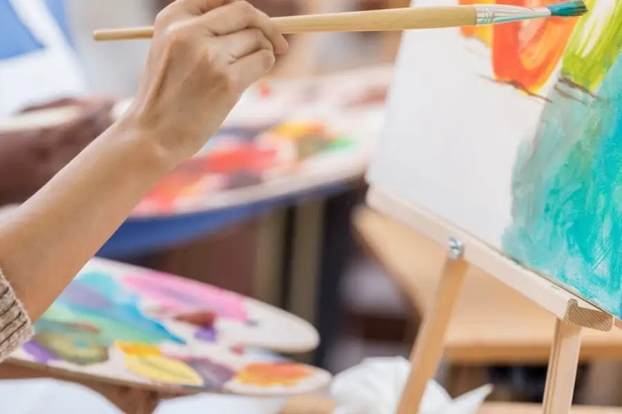 Pintura hamabostero