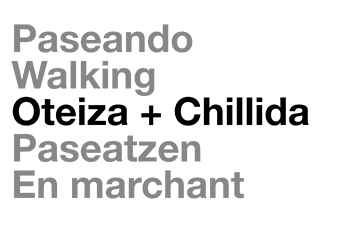 Oteiza + Chillida paseatzen