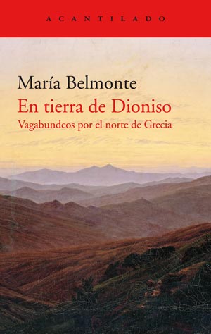 María Belmonte: En tierra de Dioniso