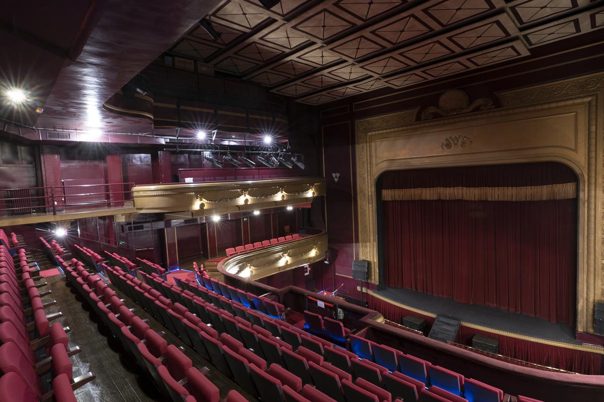 Vista interior del Teatro Principal.